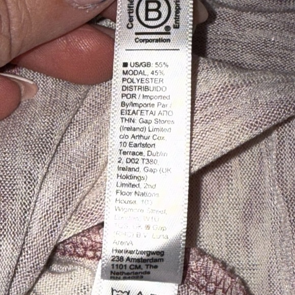 ATHLETA Breezy Scoop V-Neck Tee T-Shirt - Chroma Bashful Rose XL Tall - Picture 8 of 13